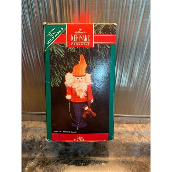 1992 Hallmark Keepsake Ornament Max The Tailor - Picture 1 of 5